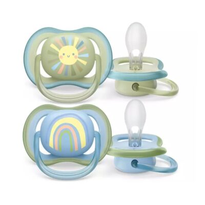 Dojčenský cumlík, cumlík Air, 0-6m, Dúha Boy