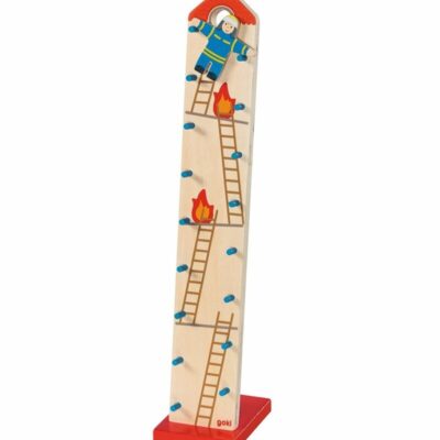 Drevená pozorovacia hračka - Požiarnik Benno