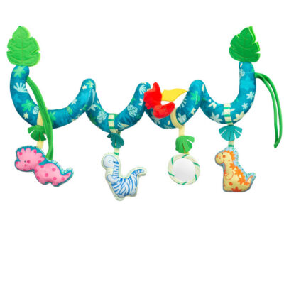 Edukačná, kontrastná špirála Colorful - Dino