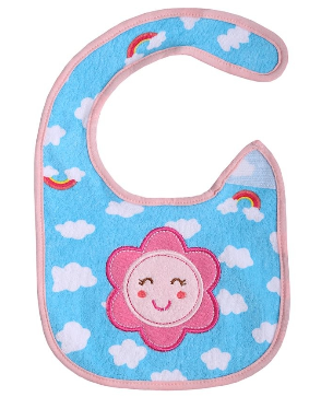 AKUKU: Froté podbradník Kvetinka