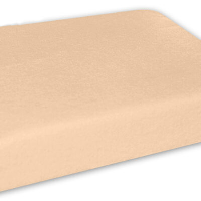 Froté prestieradlo do postieľky (120x60 cm) - béžové