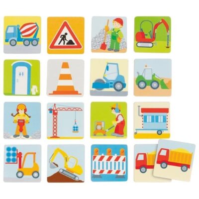 Goki: Drevené pexeso Memo Doprava (32ks)