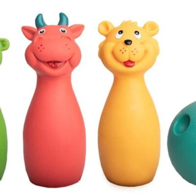 Gumové kolky + guľa Hencz Toys, sada