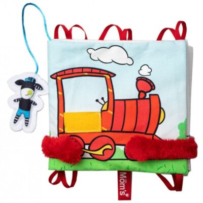 Hencz Toys: Mäkká senzorická knižka Vláčik