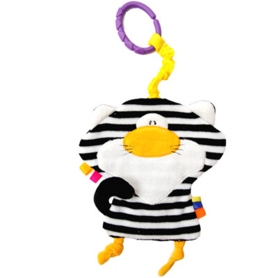 Hencz Toys: Maznáčik Mačka (čiernobiela)