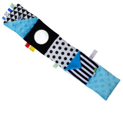 Hencz Toys: Mini textilná knižka (modrá)