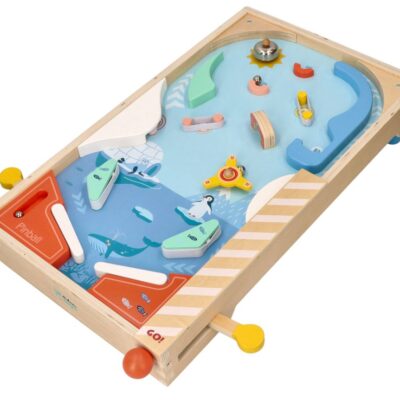 Hra Pinball Adam Toys drevený