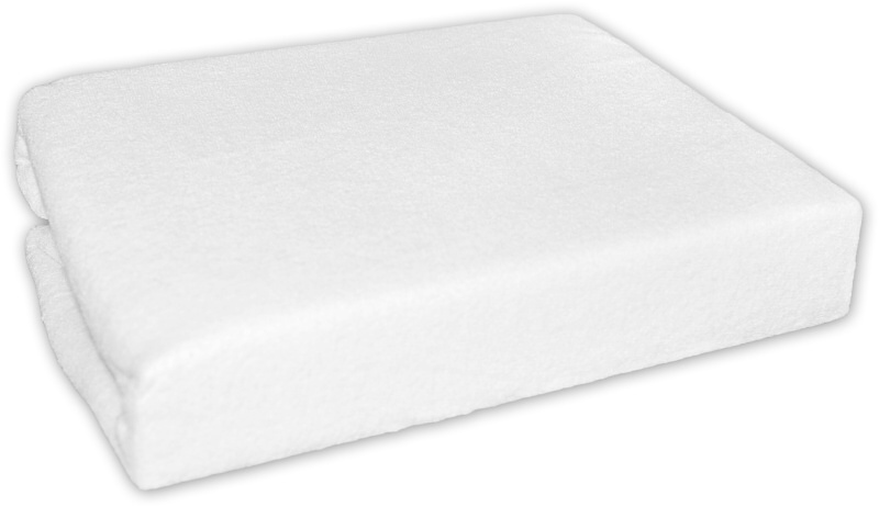 Jersey plachta do kočíka 75x35 (biela)