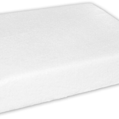 Jersey plachta do postielky, biela, Baby Nellys