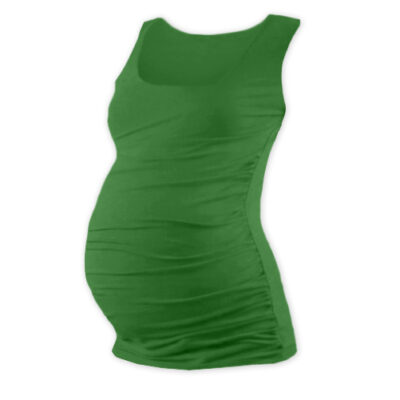 JOŽÁNEK Tehotenský top JOHANKA, vel. L/XL - tm. zelená