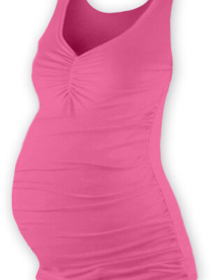 JOŽÁNEK Tehotenský topík JOLANA - ružová, veľ. M/L