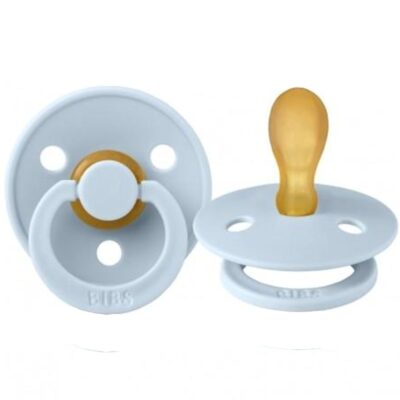 Kaučukový cumlík, BIBSKaučukový cumlík BIBS, 6-18 m, sv. modrá