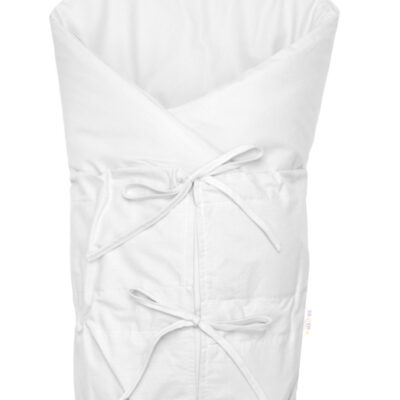 Klasická retro zavinovačka NATURE šnurovacia s výplňou - svetlo sivá