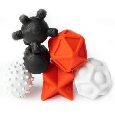 Kontrastné senzorické loptičky, 6ks