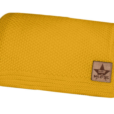 Luxusná deka BASIC 80x90cm (horčicová)