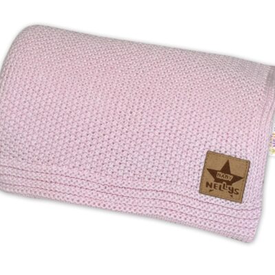 Luxusná deka BASIC 80x90cm (sv. ružová)