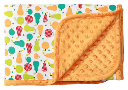 Luxusná obojstranná deka Mink (oranžová)