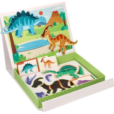 Magnetická vkladačka/puzzle Adam Toys, Dinosaurus