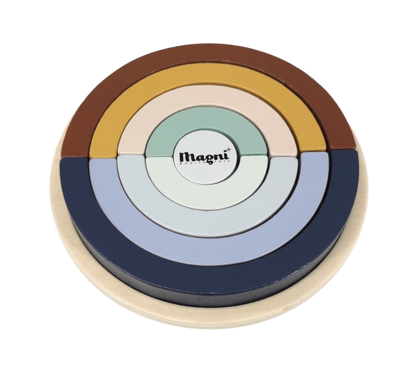 Magni: Drevené puzzle Dúha