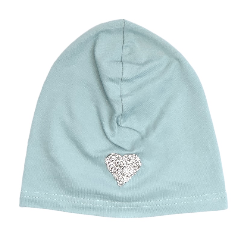 Mamatti Bavlnená čiapočka Nature - mätová, veł. 2-3 roky