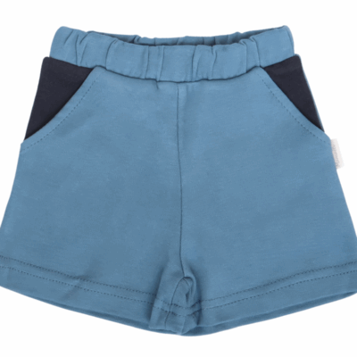 Mamatti Bavlnené kraťasky Vesmír - modré, veľ. 80