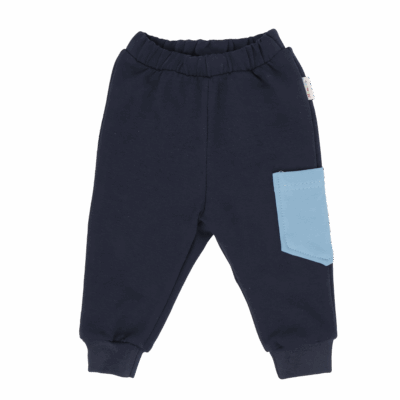 Mamatti Dojčenské tepláčky Happy - granátové