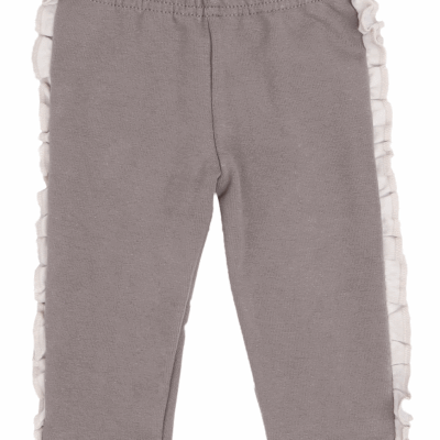 Mamatti Dojčenské tepláčky/legíny Louka - sivá, veľ. 92