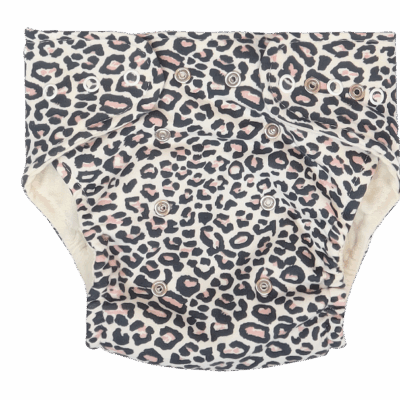 Mamatti Látková plienka EKO sada - nohavičky + 2 x plienka, Gepardík, veľ. 5 - 14 kg,