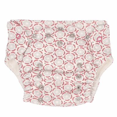 Mamatti Látková plienka EKO sada - nohavičky + 2 x plienka, veľ. 5-14 kg, Rozeta