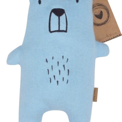 Maznáčik, dekoracia pre bábätká Z&Z Maxi Bear 46 cm, modrý