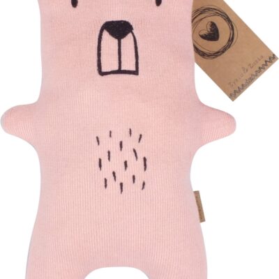 Maznáčik, dekoracia pre bábätká Z&Z Maxi Bear 46 cm, ružový