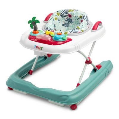 Multifunkčné Chodítko pre bábätko/odstrkovadlo 2V1 Surf Toyz, Kvety mätová