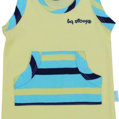 Nicol Košieľka na ramienko, tílko vel. 68 - LEVÍK, žltá