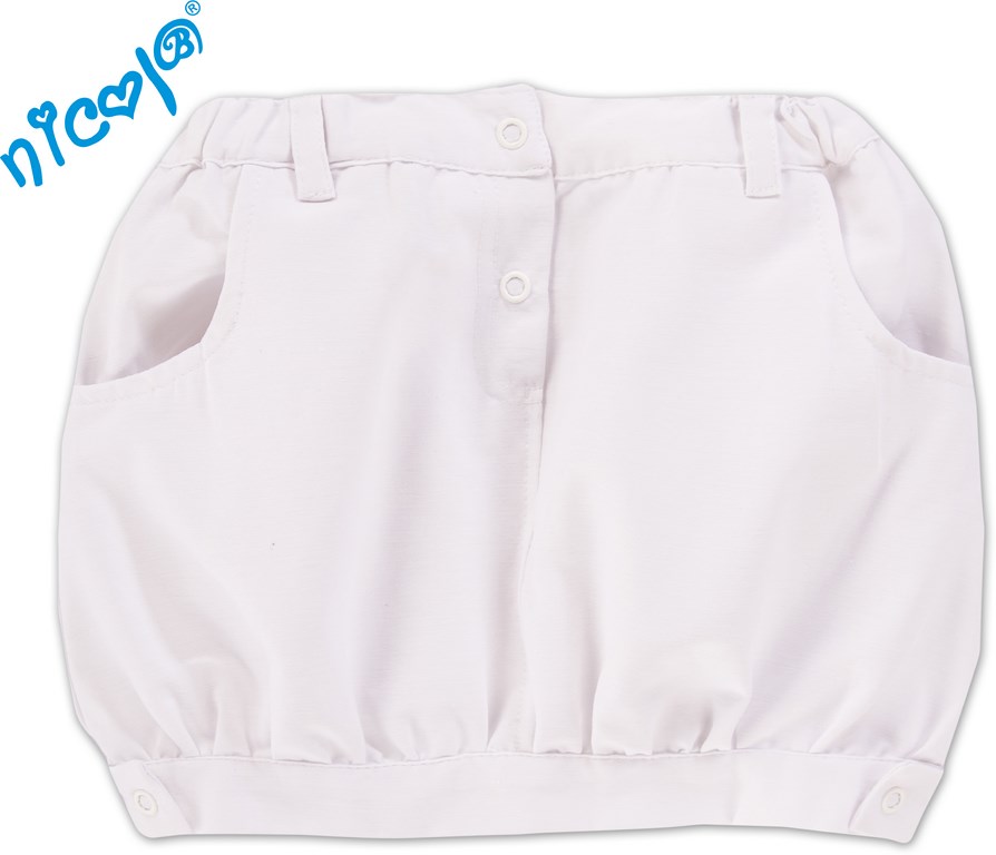 Nicol Suknička Sweet Heart - biela, veľ. 86