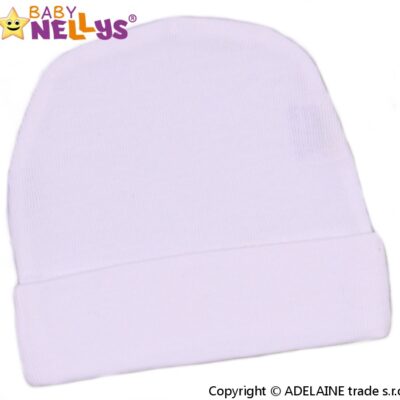 Novorodenecká čiapočka - biela