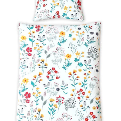 Obliečky do postieľky, 2D sada - Kúzelná lúka, 135x100
