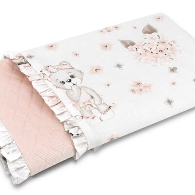 Obojstranná deka Míša Baletka 100x75cm (púdrová)