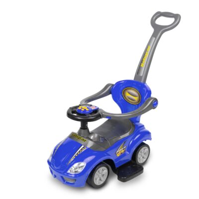 Odrážadlo Race Car 2v1 so zvukom - modré