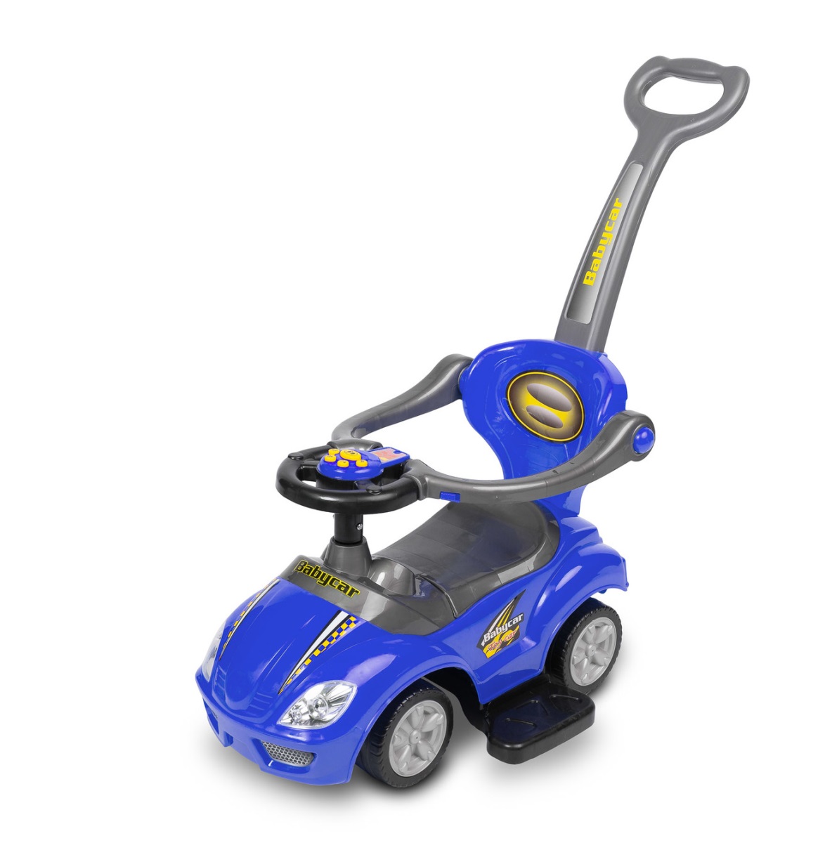 Odrážadlo Race Car 2v1 so zvukom - modré