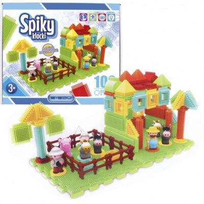 Plastové kocky Spiky Farma (100ks)