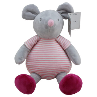 Tulilo: Plyšová myška 20cm (sivá)