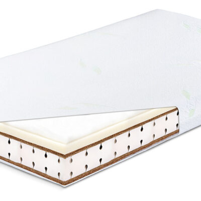 Prémiový detský matrac 140×70 – 4 vrstvy, pamäťová pena, kokos, poťah Aloe Vera