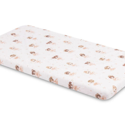 Prestieradlo do postieľky 60x120, bavlna, Baletka ružová