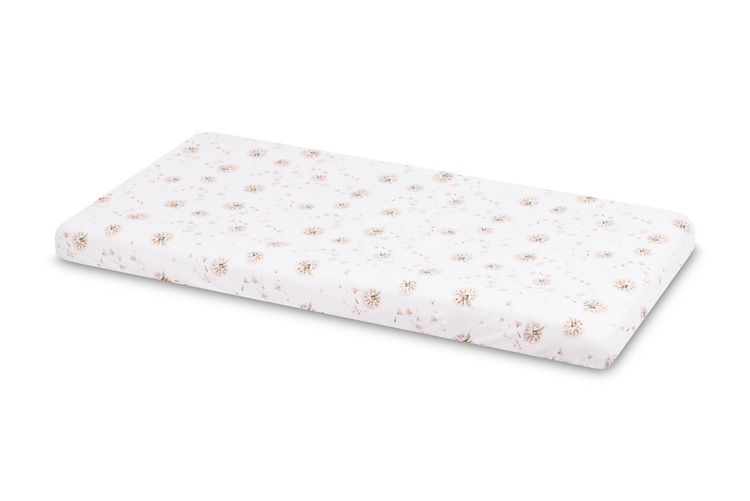 Prestieradlo do postieľky 60x120, bavlna, Púpava béžová