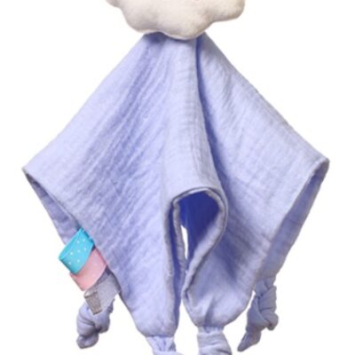 Prítulníček, maznáčik, mušelín, Blinky Cloud, 25 x 25,5 cm