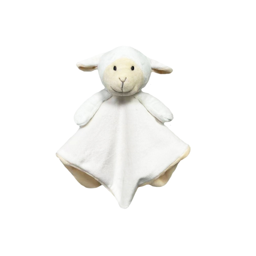 Prítulníček, maznáčik Ovečka - béžová/smotanová