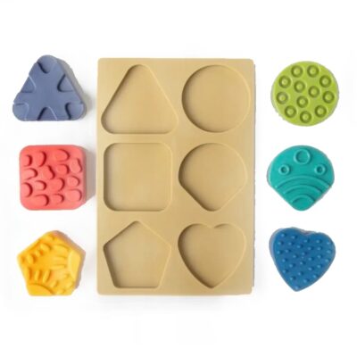 Puzzle, senzorické tvary 6ks