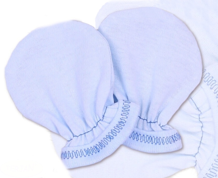 Terjan: Modré bavlnené rukavičky (vel. 2)