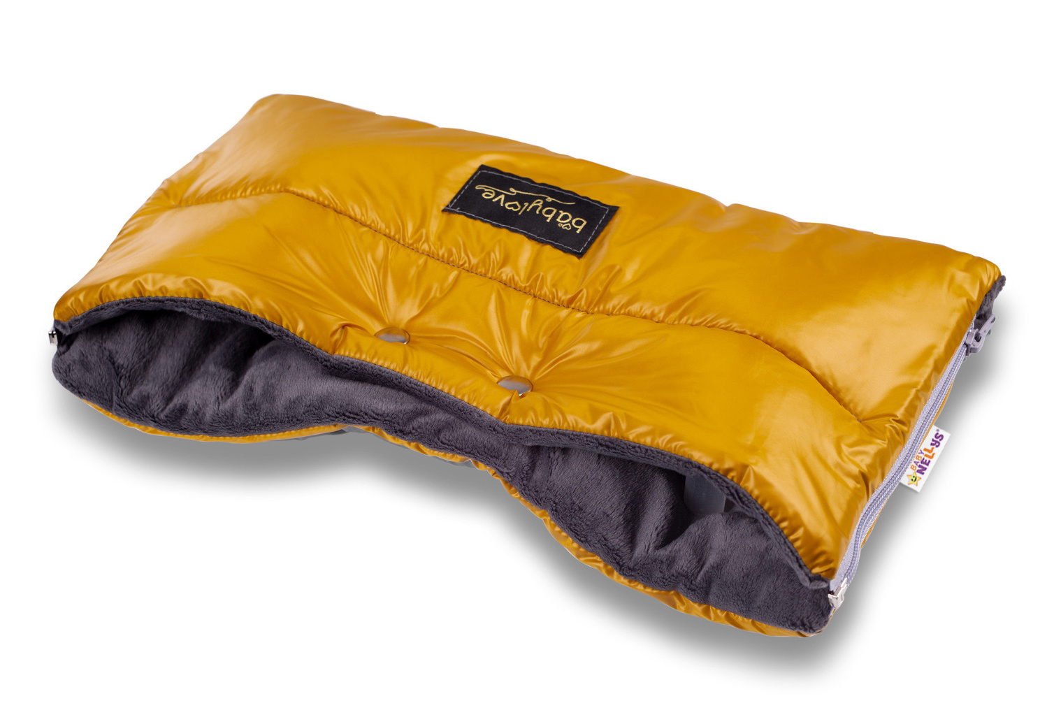 Baby Nellys: Rukávnik STYLE (horčicový)