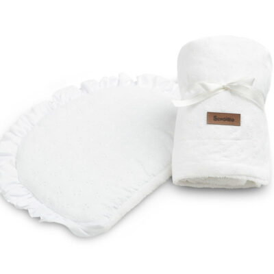 Sada ku krstu, 2D - deka, vankúšik - biela